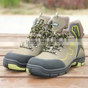 Top Quality Smash-proof Nubuck Leather Safety Footwear Steel Toe thumbnail-1