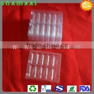 10 Units Transparent Plastic Vial Packaging Tray thumbnail-1