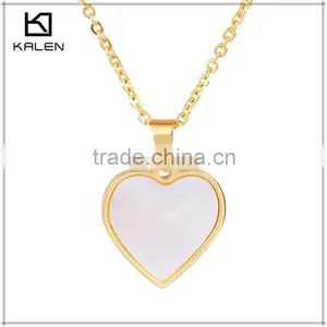 Women Fashion Love Design With Crystal Stone Golden Stainless Steel Jewelry From China thumbnail-2
