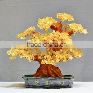 New Fashion Gemstone Tree Stone Crafts Citrine Crystal thumbnail-2
