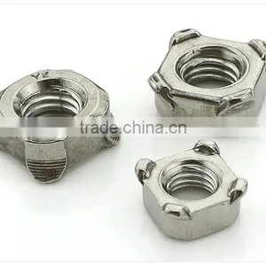 Stainless Steel DIN929 DIN928 Hex Weld Nuts/ Square Weld Nut thumbnail-4