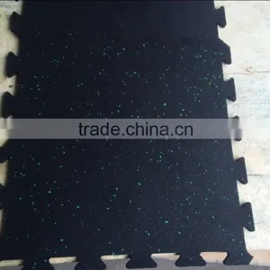 Fitness Equipment Heavy Duty Interlocking Rubber Flooring thumbnail-1