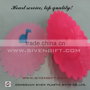 High Quantity Silicone Plastic 3d Cup Lid for Drink Use thumbnail-1
