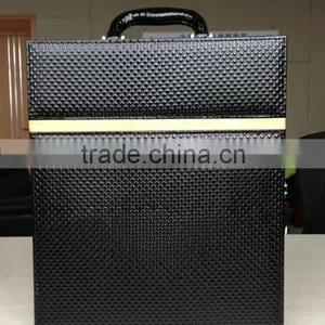 Portable High Quality Cheap Leather Wine Boxes For 2 Bottles thumbnail-1