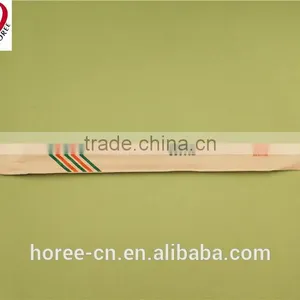 Customizable Bamboo One Time Use Bamboo Chopstick With Paper Sleeve thumbnail-1
