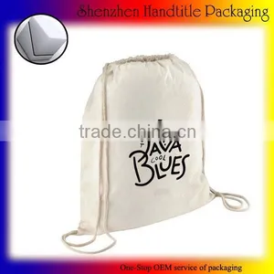 Canvas Printing Drawstring Gift Bag or Shoe Bag thumbnail-5