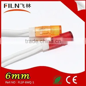 2015 FILN Plastic High Light 6mm 380v Neon Led Mi-bulb Led Truck Signal Light thumbnail-4