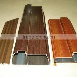 All Kinds of Double Deck Glass Aluminum Alloy Wood Grain Finished Windows thumbnail-5