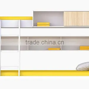Factory Supply Modern Design Kids Bunk Bed Use Metal and Mdf thumbnail-3