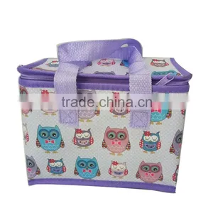 Ice Beer Can Cooler Bag for Lunch/picnic Trolley Cooler Bag With Carrier and Zipper thumbnail-6