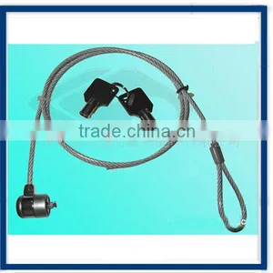 Keyed Laptop Lock With Zinc Alloy Rotating Lock Head thumbnail-2