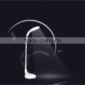 Rechargeable Golf-shape Touch-Sensitive Control Flexible Eye Care Reading Led Desk Lamp thumbnail-2