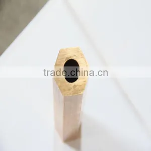 Gemany Grade Ms90 CuZn10 Heaxgonal Brass Tube thumbnail-5