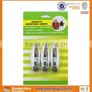Clear Plastic Hooks Adhesive Plastic Hooks Clear no Screws no Mark Adhesive Plastic Hook Removable Wall Hook thumbnail-5