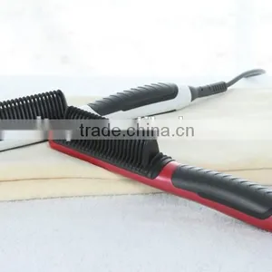Fashion Professional Natrual Hair Straightener Brush Electric Hair Comb thumbnail-6