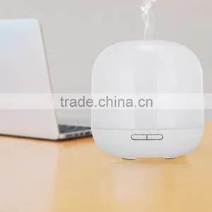 Wholesale Music 300ml Timing Function 7 Color Led Light Air Humidifier,wooden Aroma Diffuser thumbnail-4