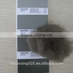 NEW!!! Dyed Sheep Wool 22.5mic & 40-50mm, All Colors on the PANTONE CARD thumbnail-3