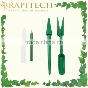 Plastic Planting Set Widger Dibber White Plant Labels Garden Tool thumbnail-1