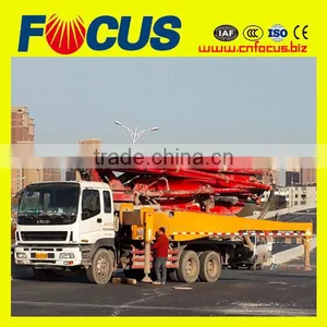 Hot! 48m, 52m Work Range Truck-Mounted Concrete Boom Pump, Concrete Pump With Boom thumbnail-5