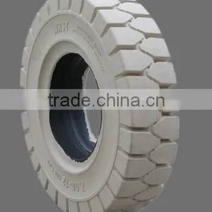 Top Quality Non Marking Tires Forklift Solid Rubber Tires Yantai WonRay Solid Tires Factory thumbnail-5