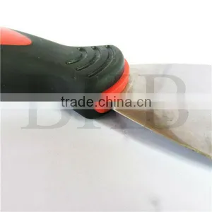 3 Inch Stainless Steel Putty Knife With Soft Double Color Rubber Handle thumbnail-3