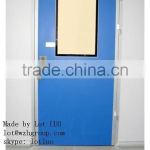 Heat Insulation Sandwich Panel Door With High Quality/ 12KG/M3 Cleanroom EPS Sandwich Panel/Door/Accessories for Philippines thumbnail-1