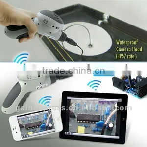 WiFi Endoscope 1M Cable Borescope 9.8mm Waterproof Camera Head Support Android IPad IPhone Surveillance Video Inspection thumbnail-3