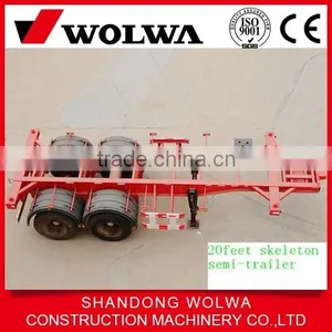 High Quality Cheap Skeleton Semi Trailer thumbnail-4