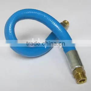 1/4" X 1/4" Brass Connectors of Flexible Plastic Pvc Coated Gas Hose thumbnail-1