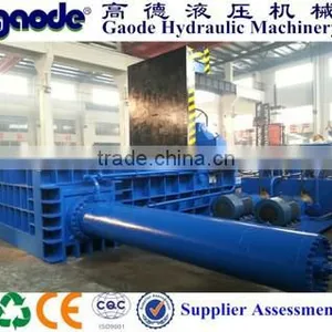 HC81Horizontal Hydraulic Manual Scrap Metal Baler thumbnail-1