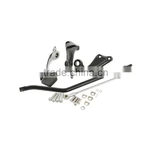 Black Forward Controls Pegs Levers Linkages For XL 883 1200 1991-2003 02 thumbnail-2
