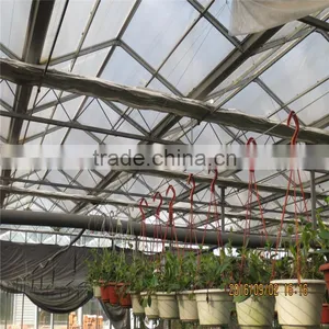 Multi Span Tunnel PE Plastic Film Hydroponic Systems Agricultural Greenhouse thumbnail-1