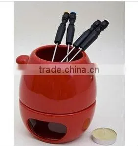 Hot Chocolate Fondue Sale, Chocolate Fondue Set, Mini Chocolate Fondue thumbnail-1