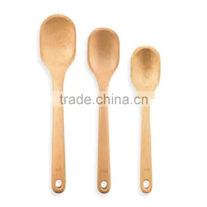 Beech Wooden Spoon Large Spoon Kitchen Utensils thumbnail-1