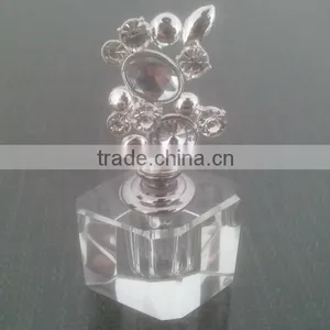 Crystal Perfume Bottle ,jewelled Top Perfume Bottles,fashioned Perfume Bottle thumbnail-1