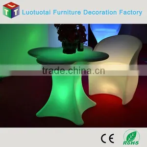 RGBW Color Change Battery Operated Illuminated Led Bar Table thumbnail-4