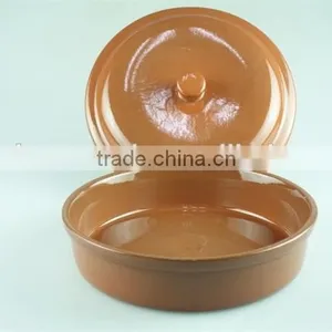 Terracotta Pot,stocklot Cheap Stoneware Pot, Terracotta Colour Soup& Stock Pots, thumbnail-3