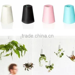 Creative Hanging Decorative Plant Pots Indoor,Colored Plastic Plant Pots thumbnail-5