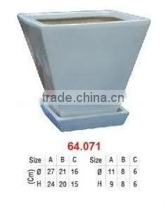 Vietnam Ceramic Indoor Planter Pots thumbnail-3