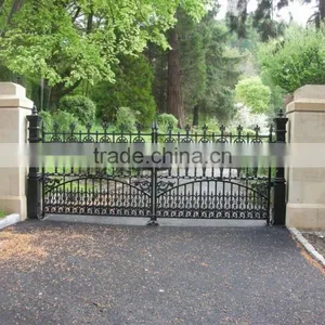 Antique Decorative Garden Cast Iron Gate Design thumbnail-2