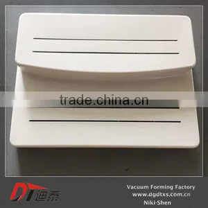 OEM Design of White Double Layer Food Serving Tray in Vacuum Forming Factory, thumbnail-1