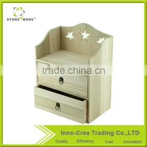 Multipurpose Paulow Wooedn Jewelry Display Box For Girls thumbnail-1