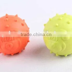 TPR Pet Toy Colorful Round Ball Hot Sale Dog Toy thumbnail-4