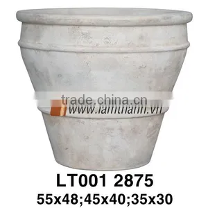 Vietnam Simple Large Painted Terracotta Pottery For Manufacturer thumbnail-1