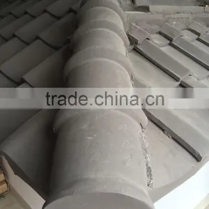 Yixing New Style Waterproof Decorative Clay Roof Tile Glazed Construction Materials thumbnail-6