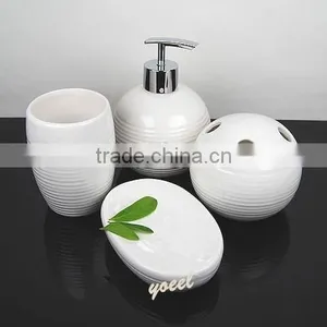 High White Ceramic Bathroom Design thumbnail-3