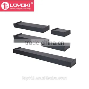 New Design 4 Pcs MDF Wood Remove Floating Shelf thumbnail-4