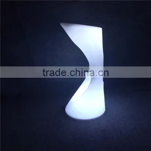 Nightclub Furniture LED Illuminated Bar Furniture Popular High Commercial Bar Stools thumbnail-6