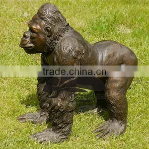 High Quality Gorilla Statue for Garden Decoration VSL-092 thumbnail-5