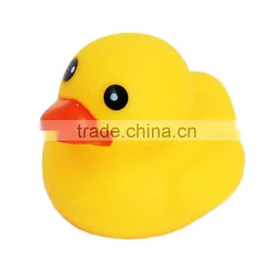 Spot Wholesale Pet Vocal Sound Vinyl Toys Yellow Duck 6cm thumbnail-1